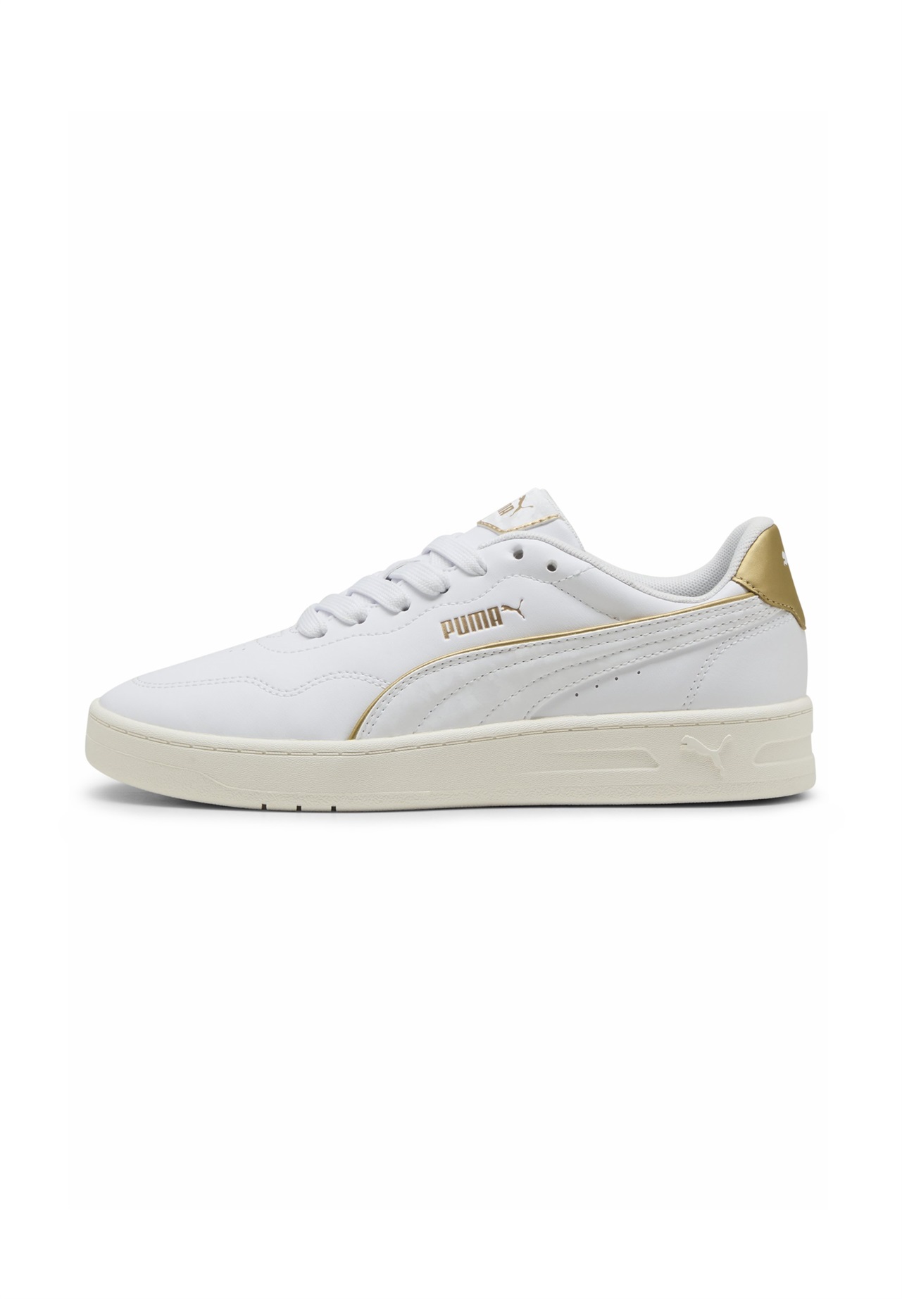 Puma Sneaker low - white white/gold/weiß
