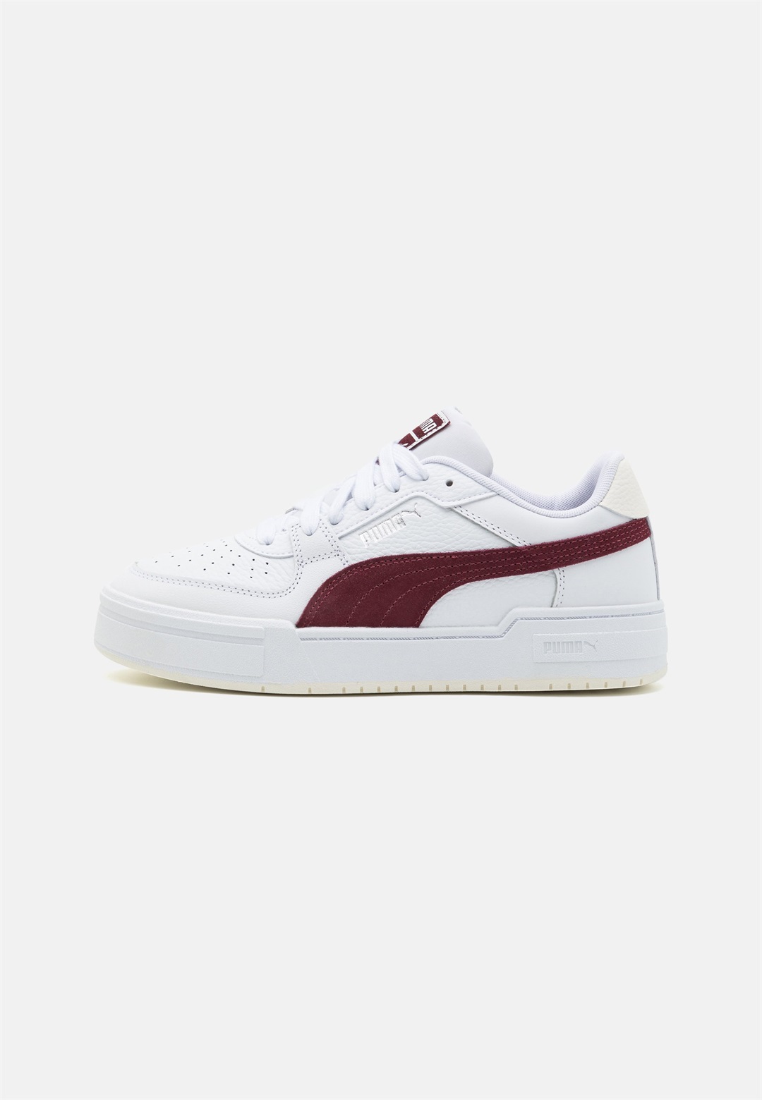 Puma CA PRO UNISEX - Sneaker low - puma white/astro red/weiß