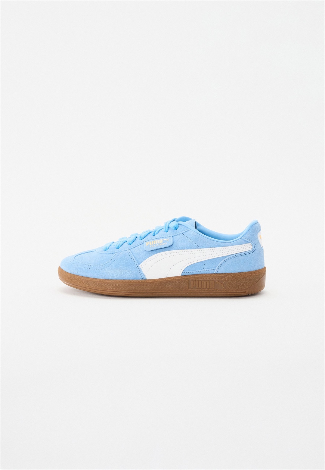 Puma PALERMO UNISEX - Sneaker low - team light blue/white/blau