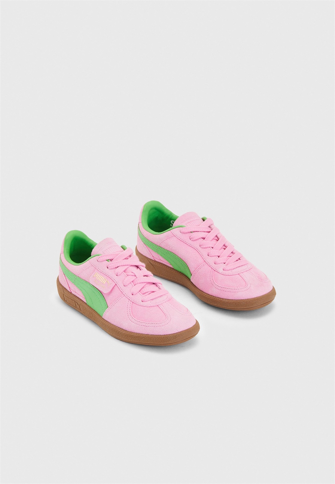 Puma PALERMO SPECIAL UNISEX - Sneaker low - pink delight/green/gum/pink