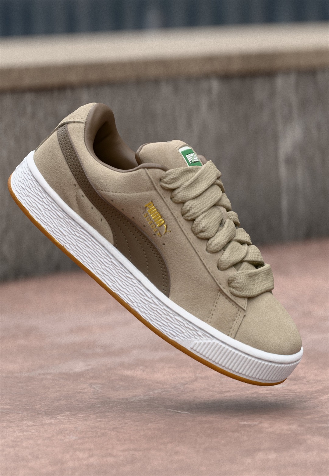 Puma UNISEX - Skateschuh - ice coffee/flat bronze/beige