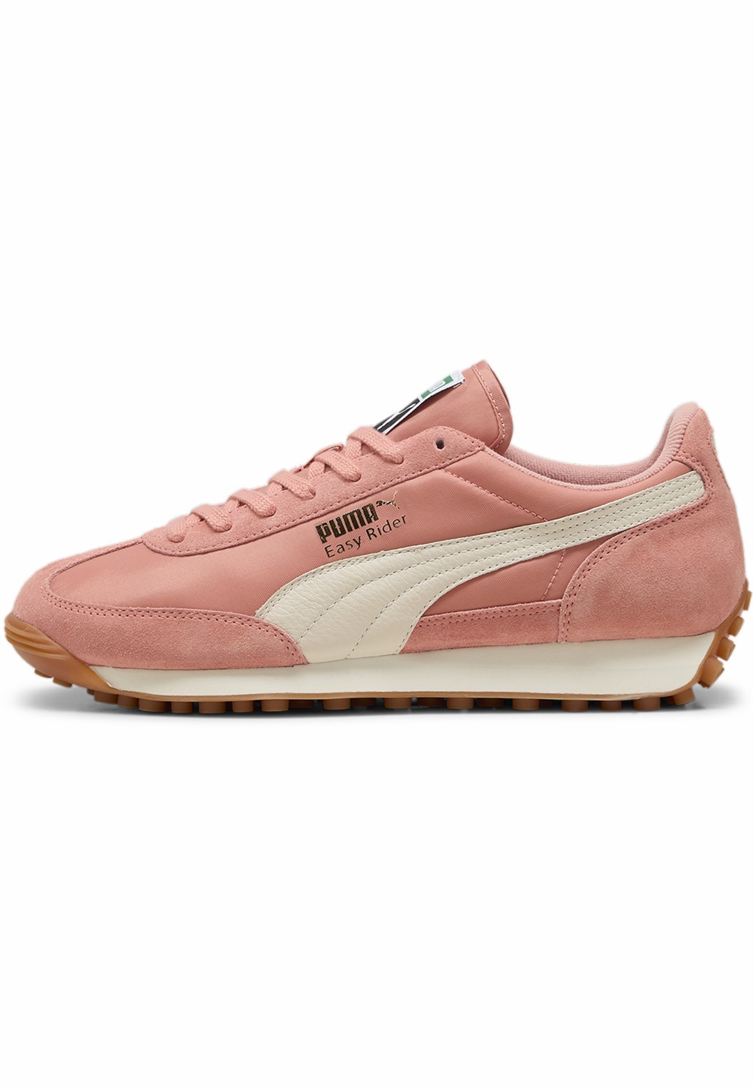 Puma EASY RIDER VINTAGE UNISEX - Sneaker low - deeva peach alpine snow gold/pink