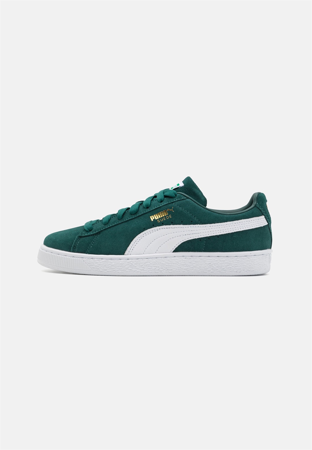 Puma CLASSIC - Sneaker low - dark myrtle/white/dunkelgrün