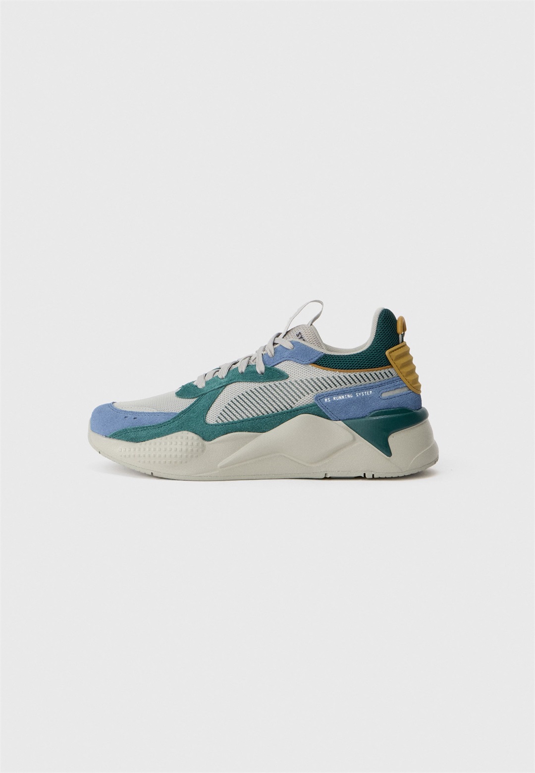 Puma RS X HERITAGE UNISEX - Sneaker low - smokey gray/green terrain/grau