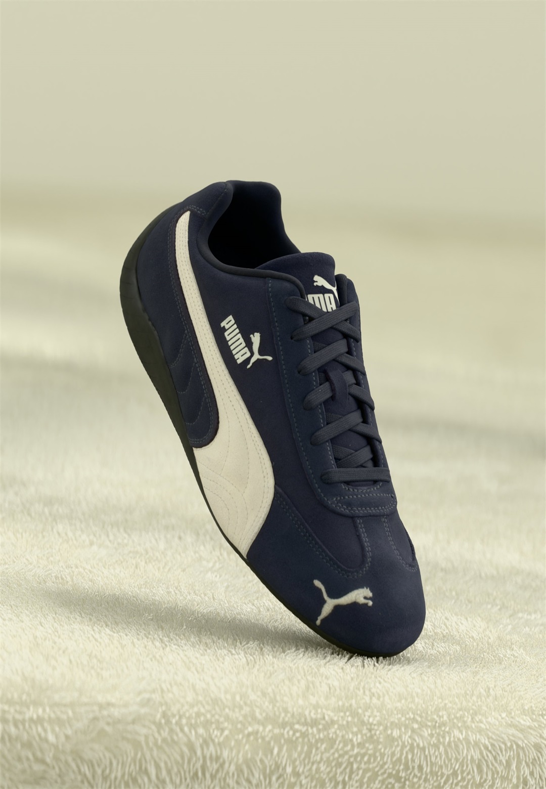 Puma SPEEDCAT OG UNISEX - Sneaker low - new navy/warm white/dunkelblau