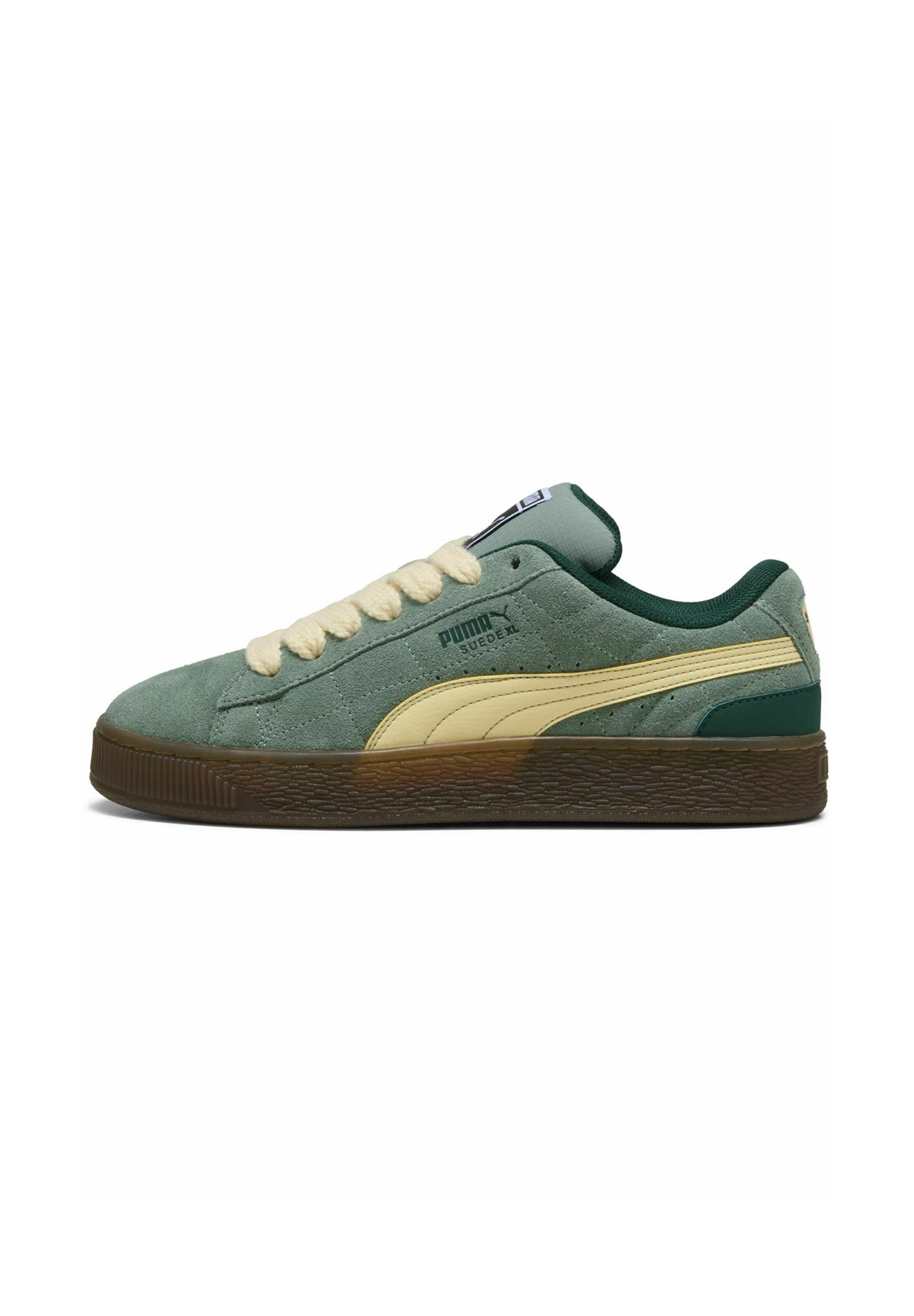 Puma WRLD SNEAKERS - Sneaker low - green moon/creamy vanilla/grün
