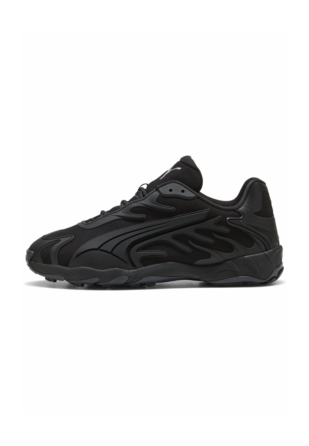 Puma INHALE STREET - Sneaker low - black silver/schwarz