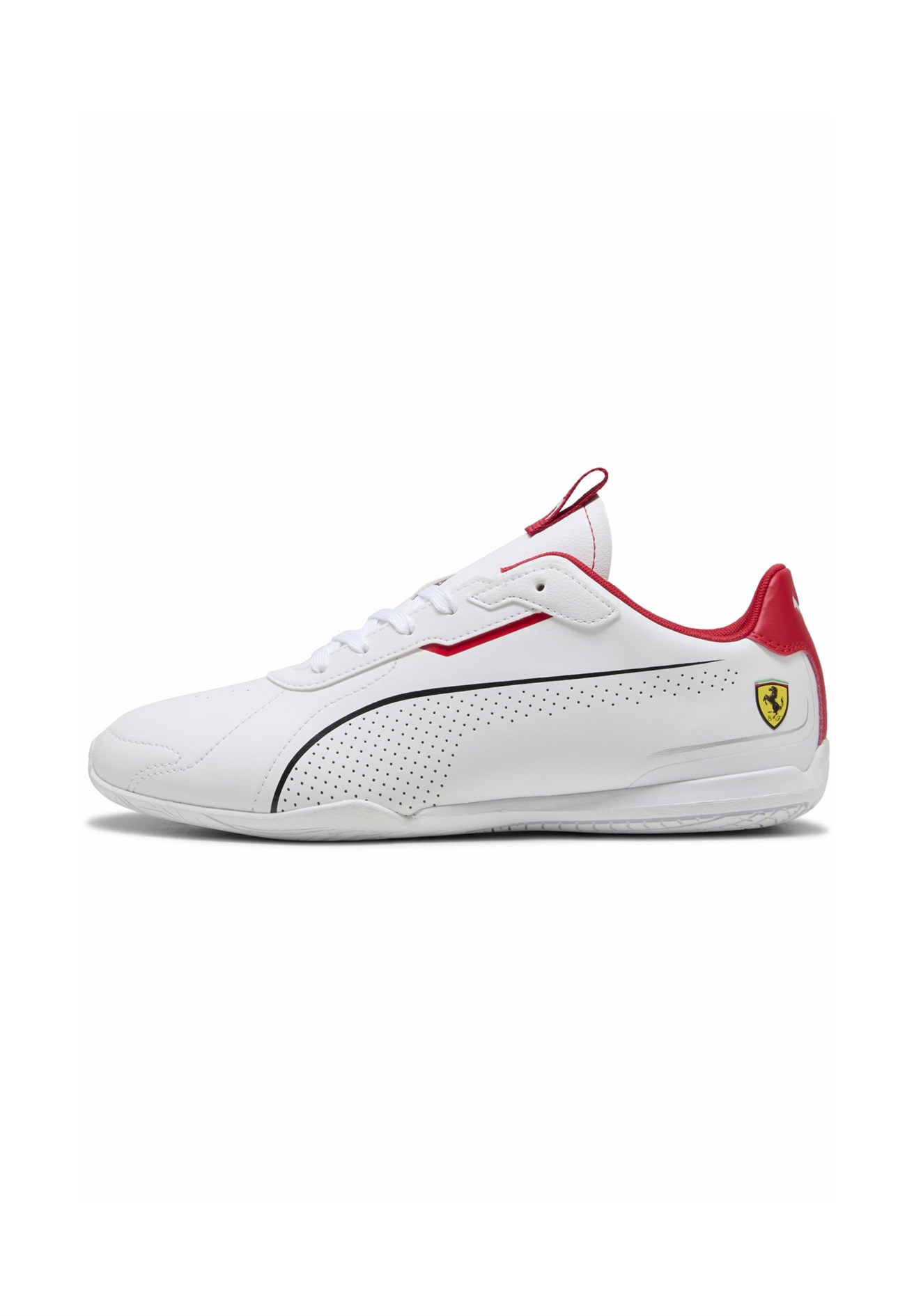 Puma Sneaker low - white/rosso corsa/weiß