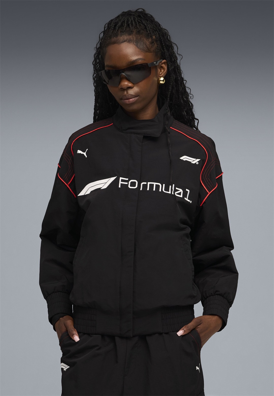Puma F1® LIFESTYLE RACING - Leichte Jacke - black/schwarz