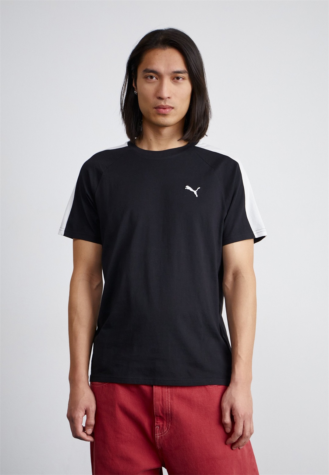 Puma TEE - T-Shirt print - black/schwarz