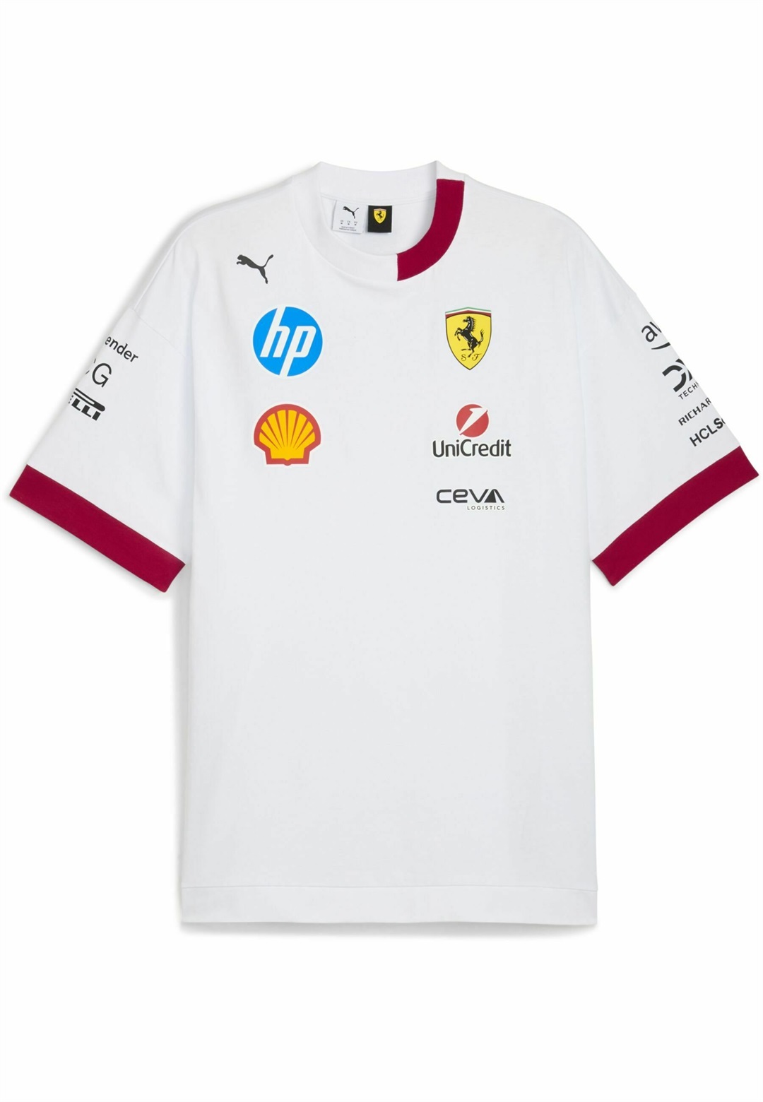 Puma T-Shirt print - white/weiß