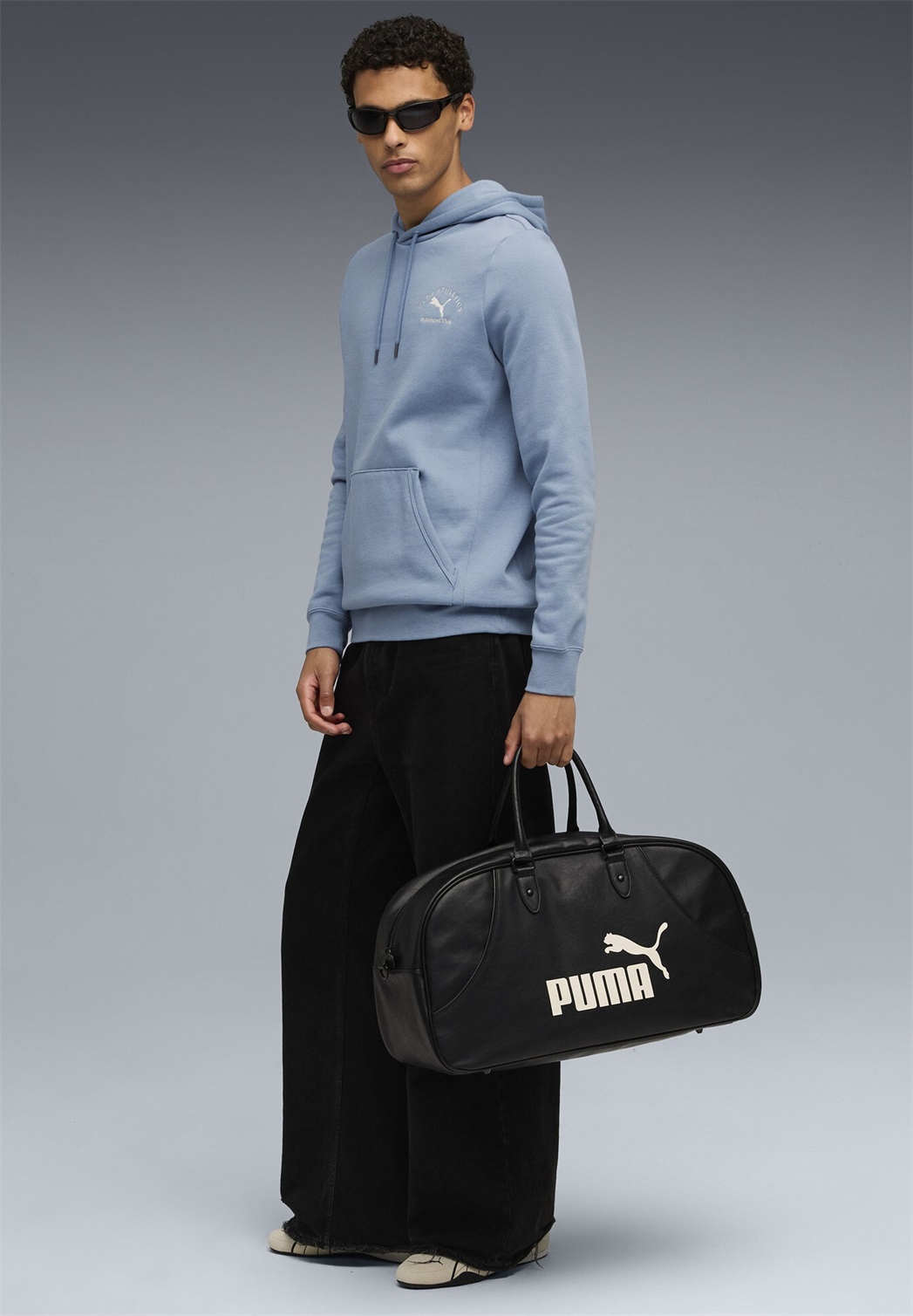 Puma CLASS GRAPHIC - Kapuzenpullover - cool blue/blau