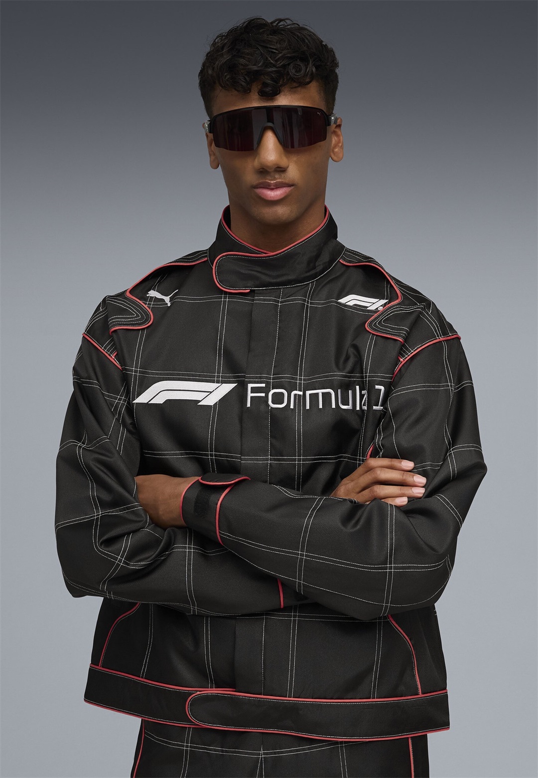 Puma F1® LIFESTYLE RACING - Leichte Jacke - black/schwarz