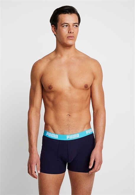 Puma BASIC 2 PACK - Boxer Briefs - aqua/blue/hellblau