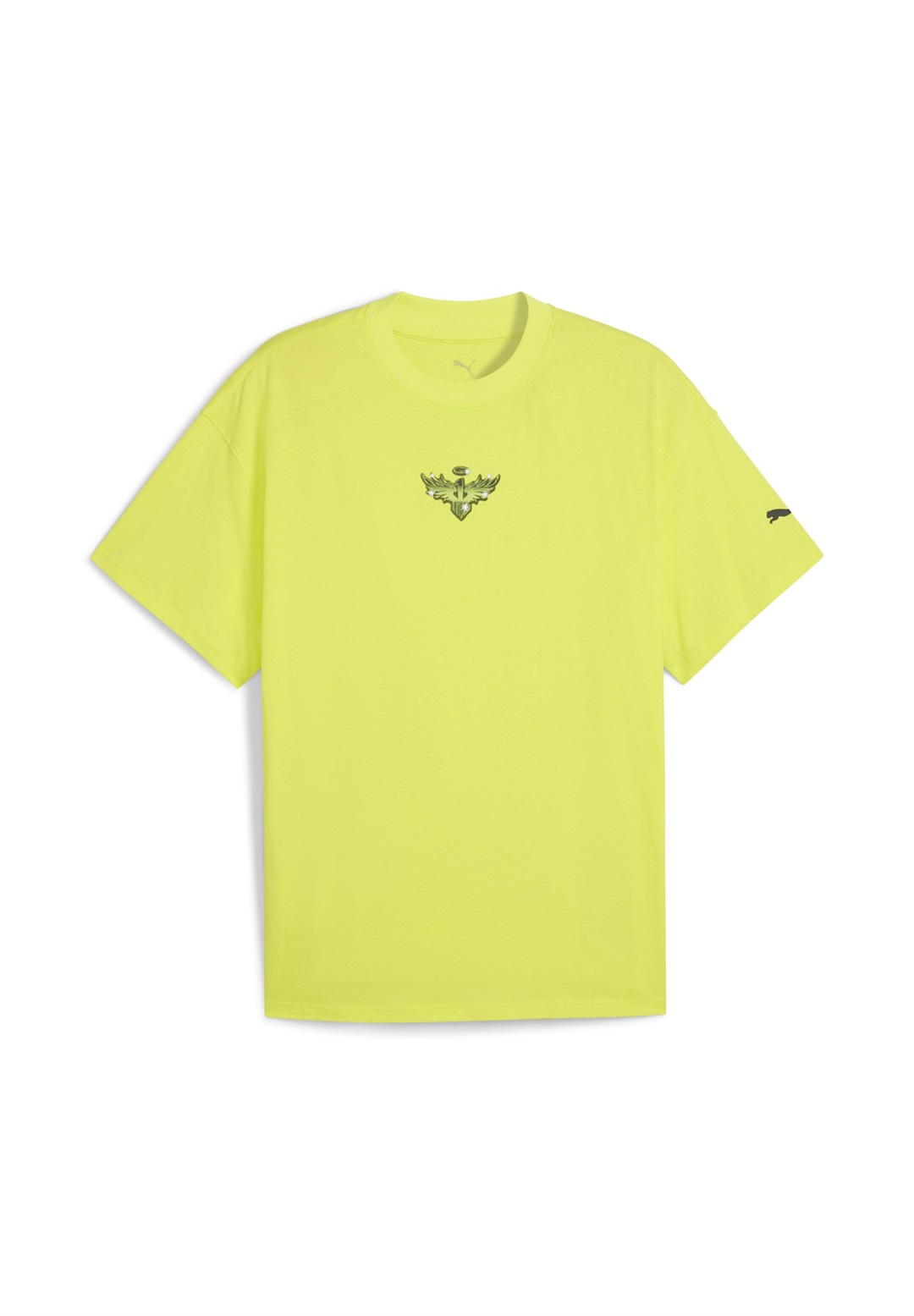 Puma MELO ALWAYZ ON - T-Shirt print - lemon sherbert/gelb