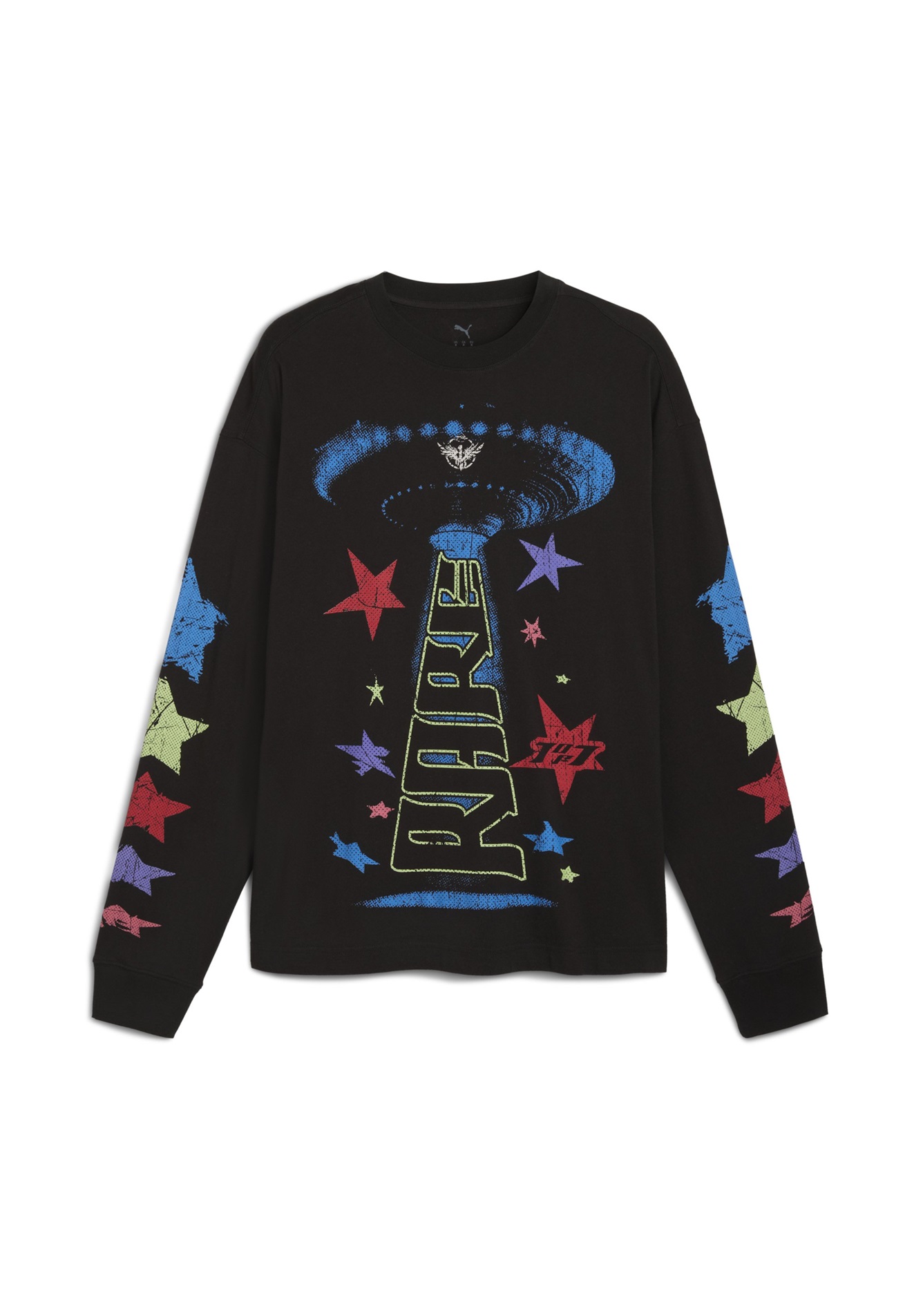 Puma LAMELO STAR VISION - Langarmshirt - puma black/schwarz