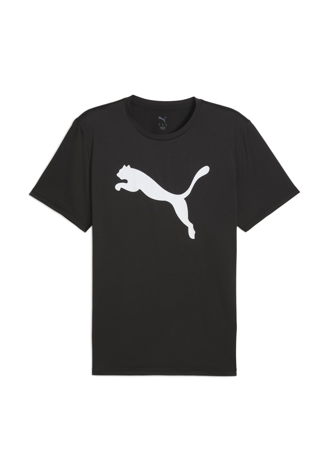 Puma MIT CAT LOGO - T-Shirt print - black/schwarz