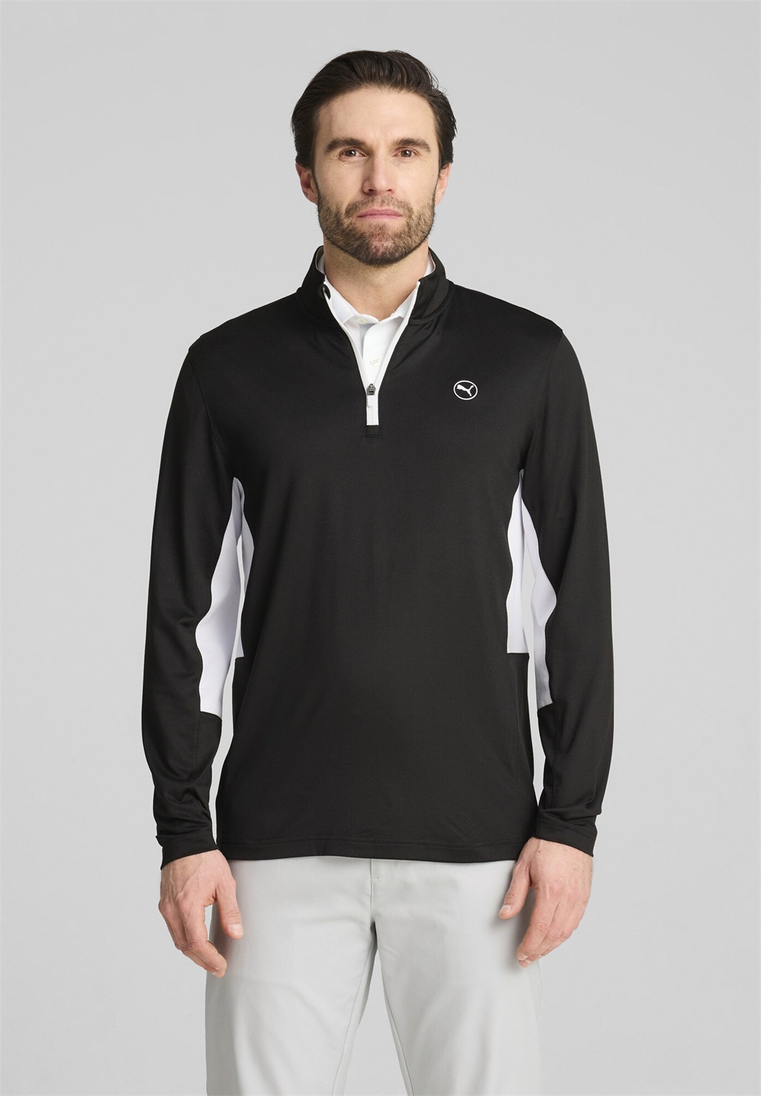Puma Golf PURE GOLF - Langarmshirt - black/schwarz