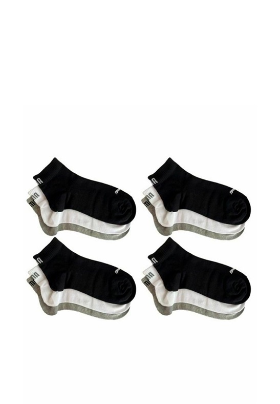 Puma 12 PACK - Socken - black/white/grey/schwarz