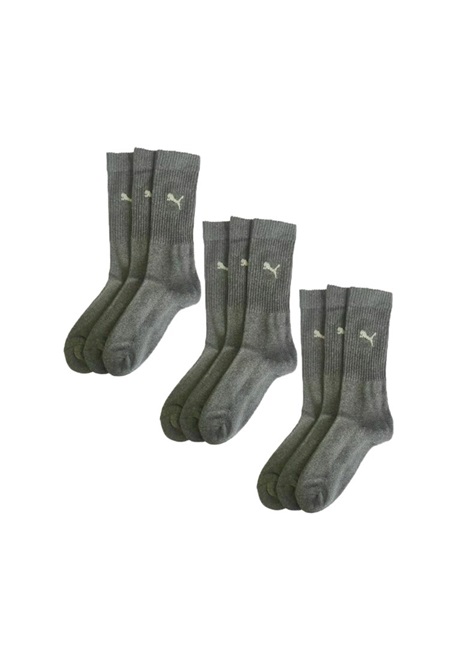 Puma UNISEX 9 PACK - Socken - grey/grau