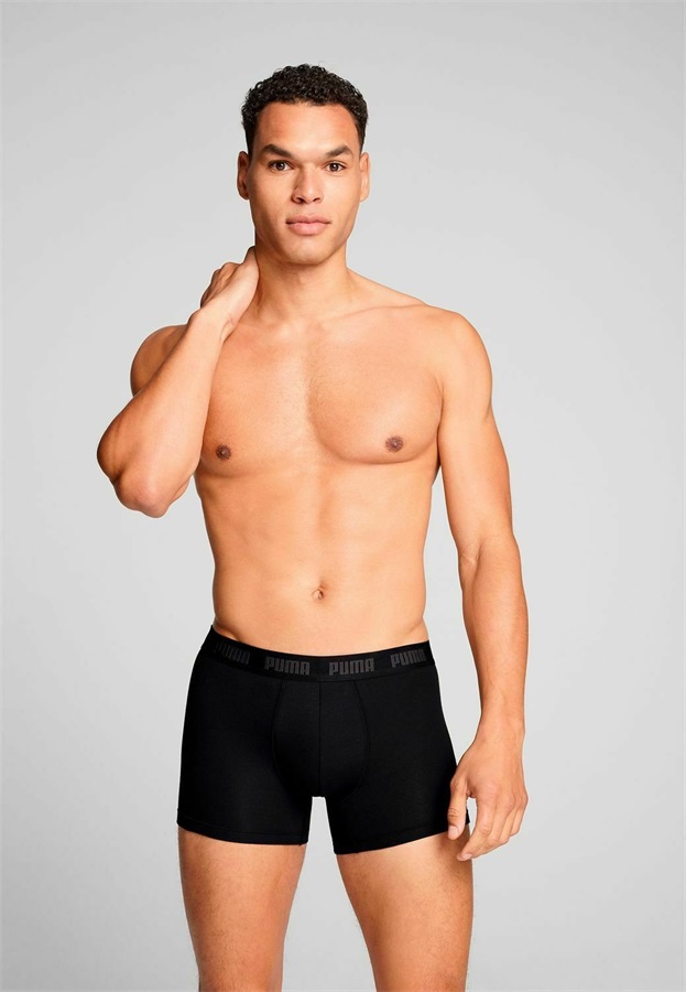 Puma EVERYDAY 6ER PACK - Boxer Briefs - black/grey/schwarz