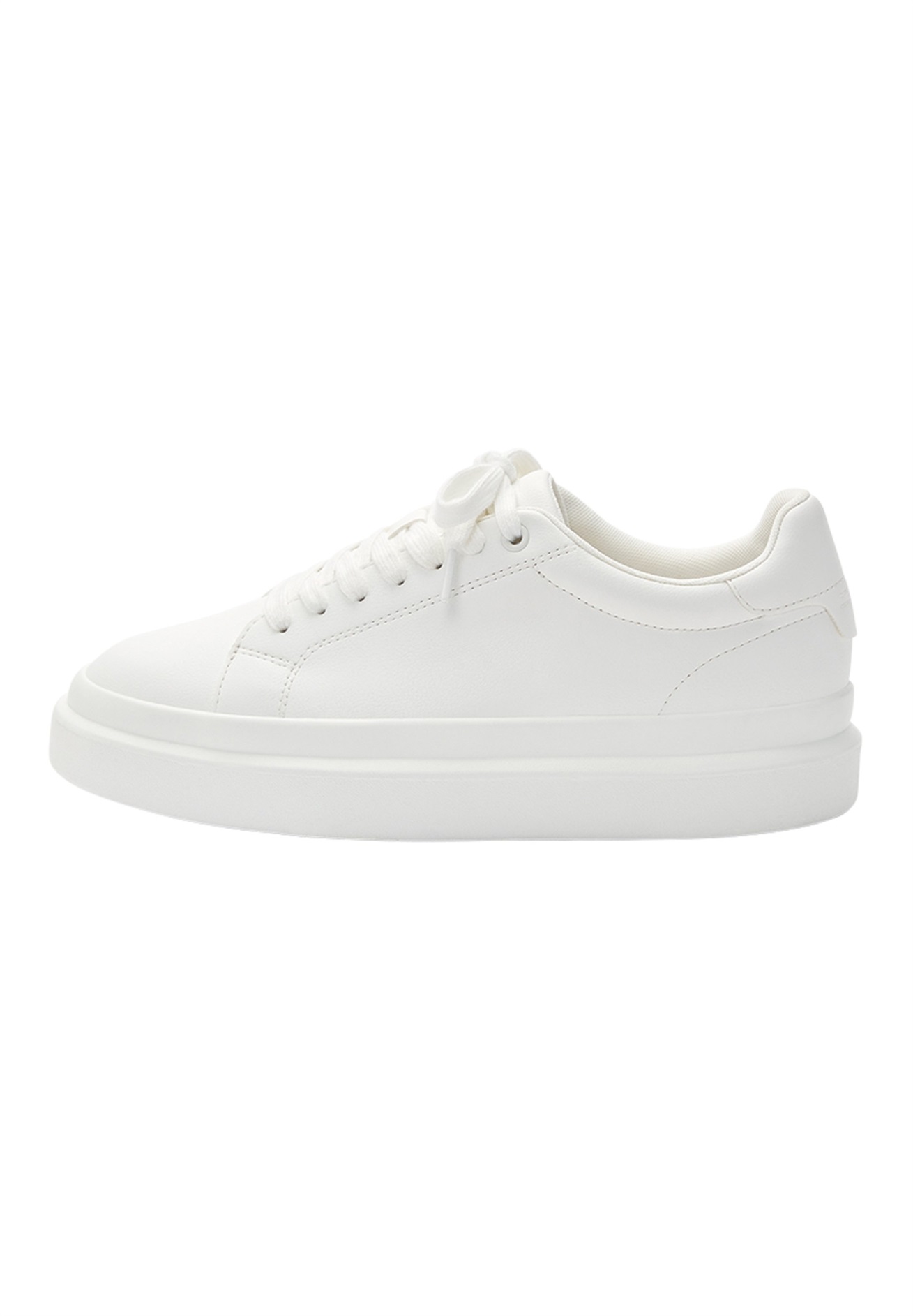 PULL&BEAR CHUNKY - Sneaker low - white/weiß