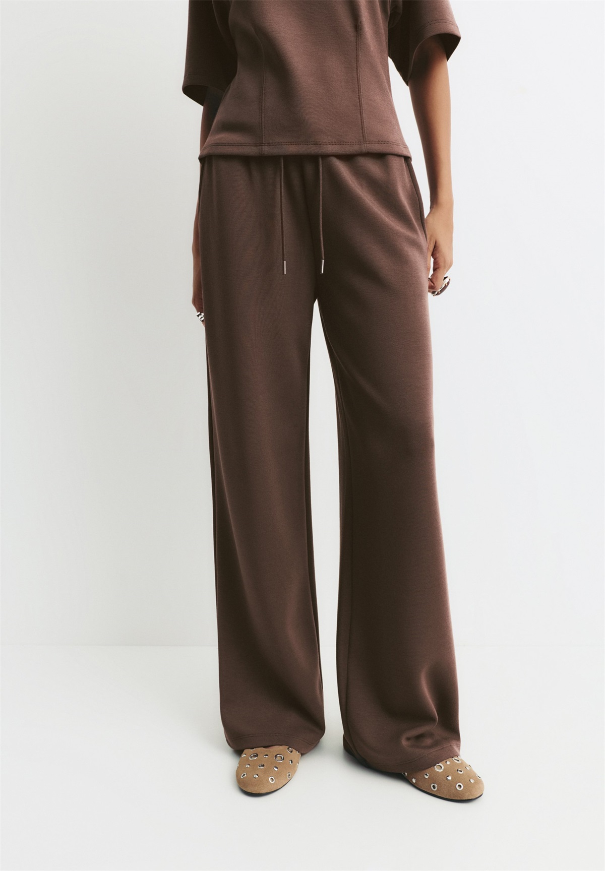 PULL&BEAR Jogginghose - brown/braun