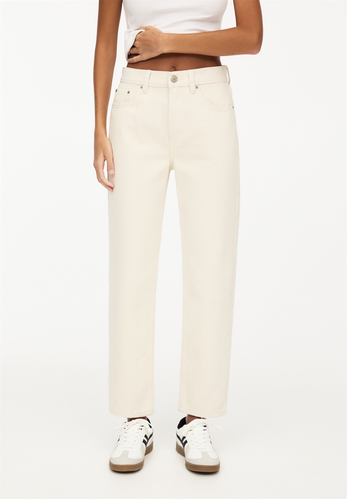 PULL&BEAR Mom Jeans - sand