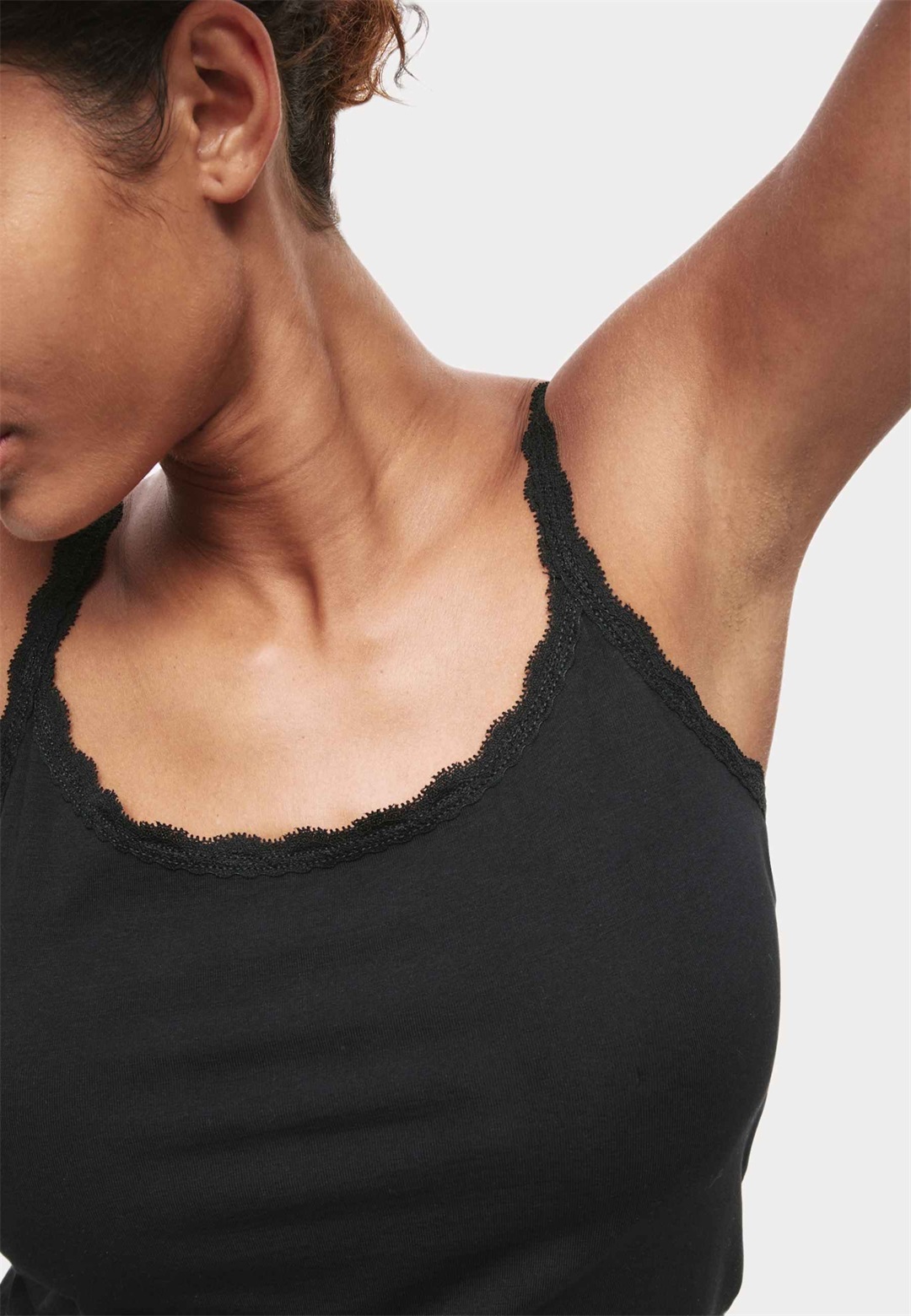 Marks & Spencer 3PK RICH TRIM - Unterhemd/-shirt - black/schwarz