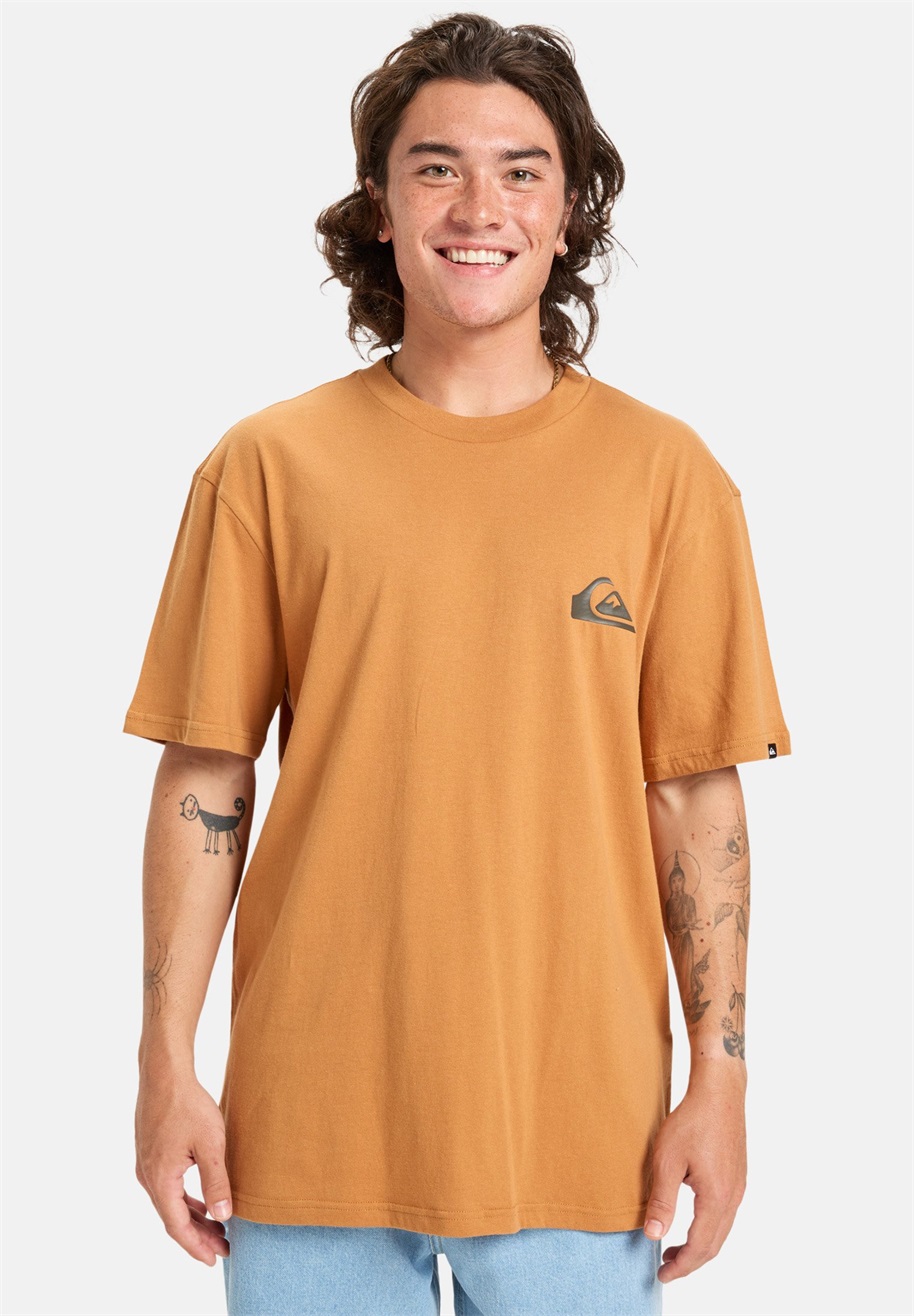 Quiksilver MINI LOGO - T-Shirt print - cmd/braun