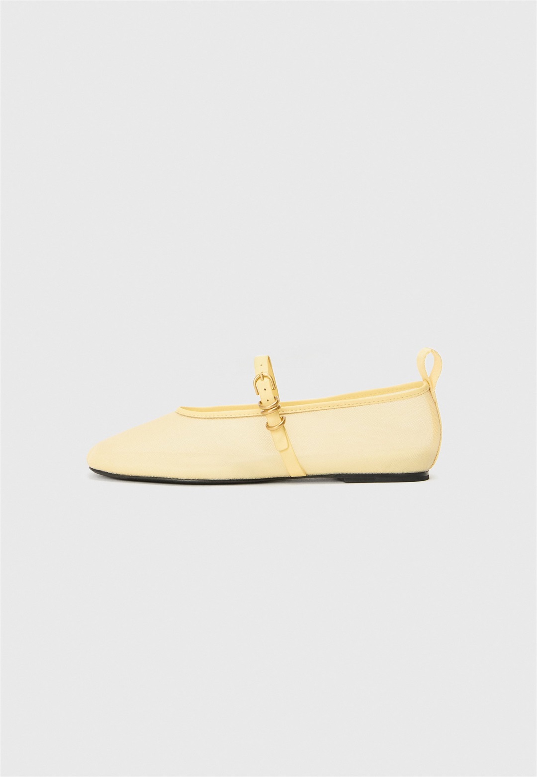 rag & bone SPIRE MARY JANE - Klassischer Ballerina - yellow/schwarz