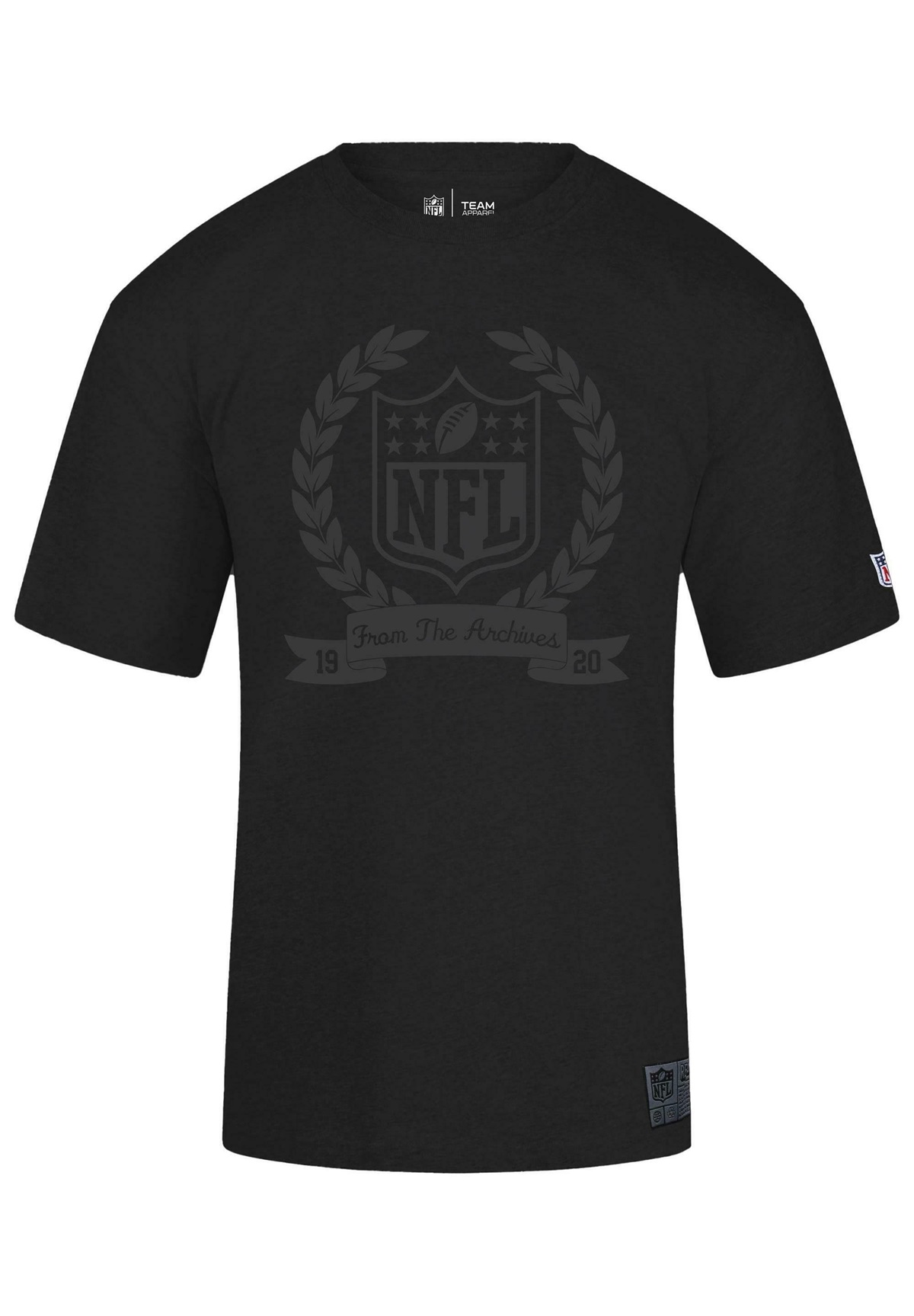 Re:Covered NFL SHIELD FROM THE ARCHIVES RELAXED - T-Shirt print - schwarz