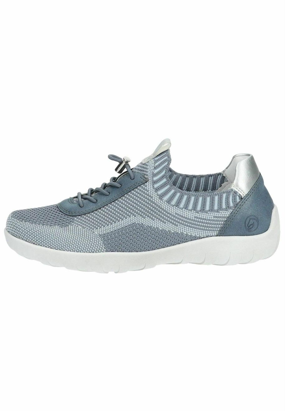 Remonte Sneaker low - jeans ciel adria silver/blue denim
