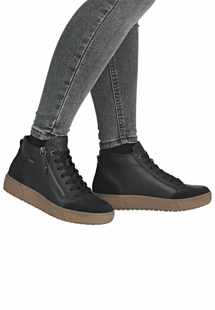 Remonte Sneaker low - schwarz schwarz schwarz/schwarz