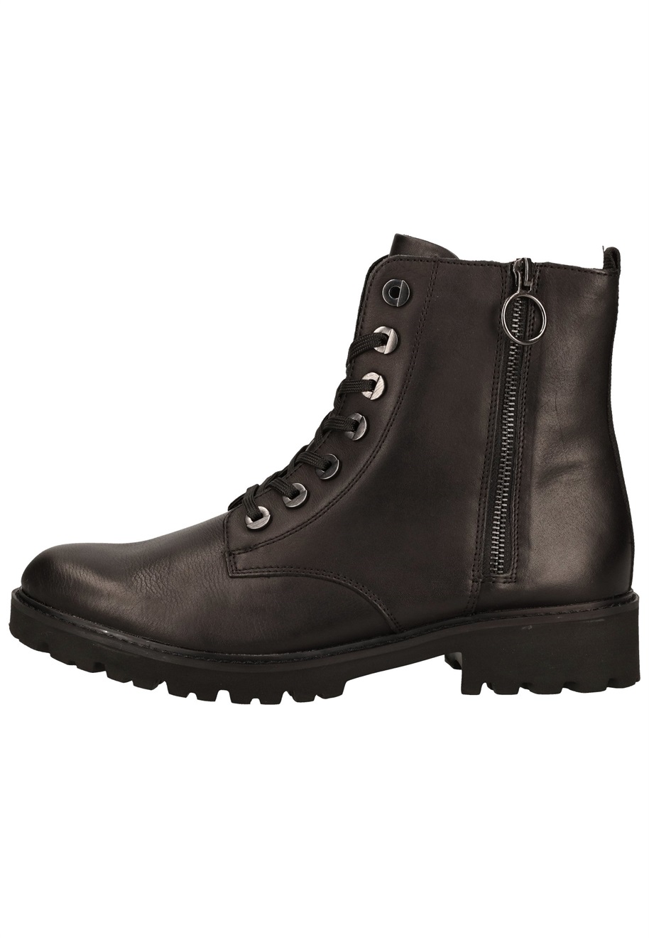 Remonte Plateaustiefelette - schwarz/schwarz