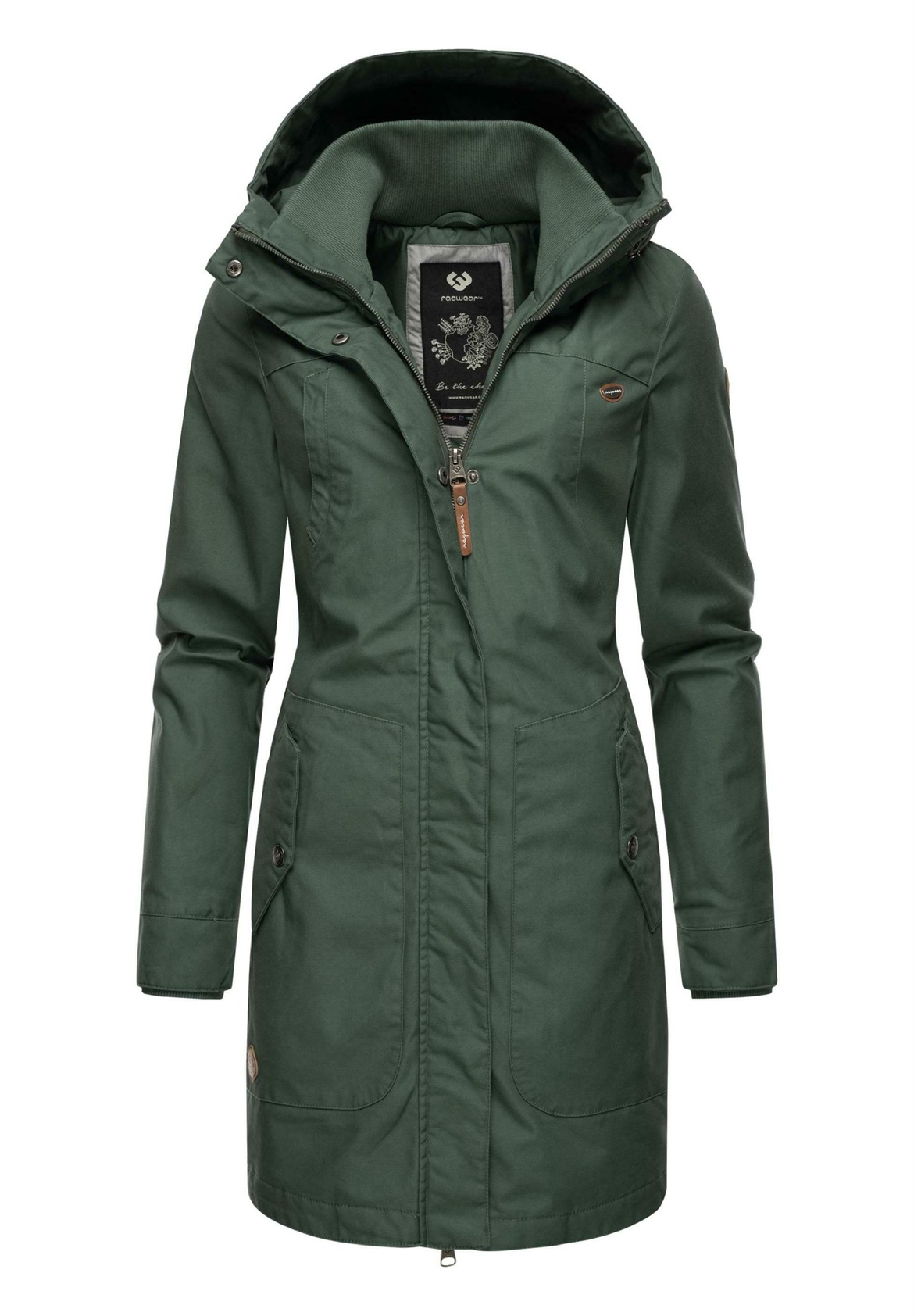 Ragwear JANNISA - Wintermantel - pine green/grün