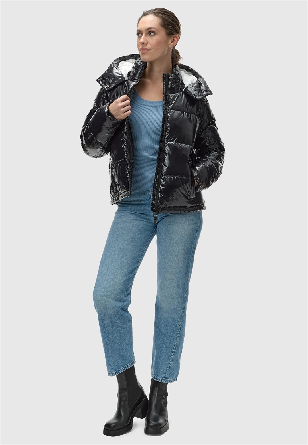 Ragwear ROOBIE - Winterjacke - black/schwarz