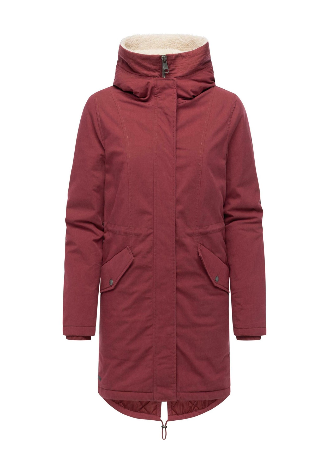 Ragwear COOGLE YOUMODO - Wintermantel - wine red/dunkelrot