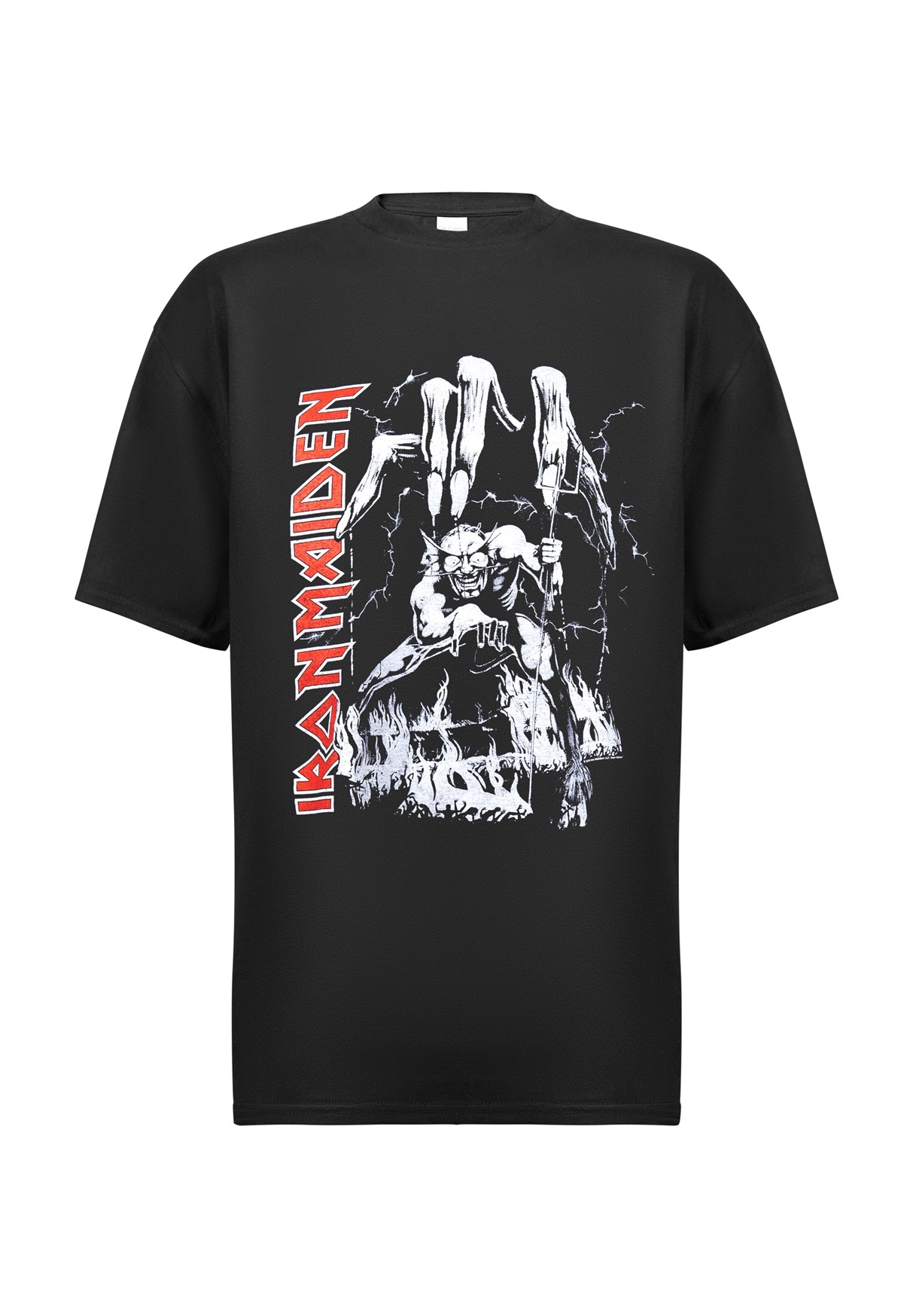 rockshirts IRON MAIDEN NUMBER OF THE BEAST BIG - T-Shirt print - black/schwarz