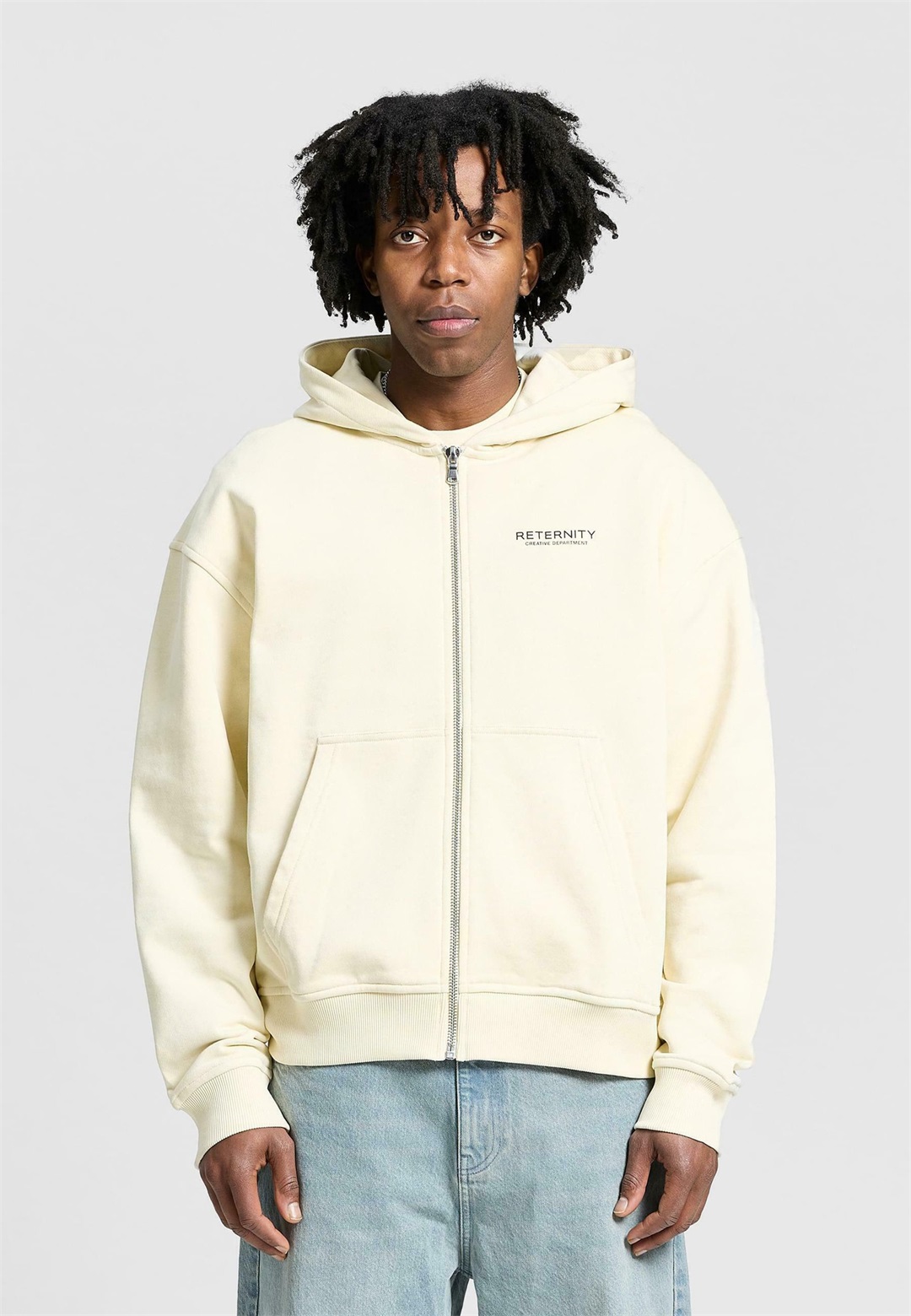 Reternity CREATIVE DEPT - Sweatjacke - cream/beige