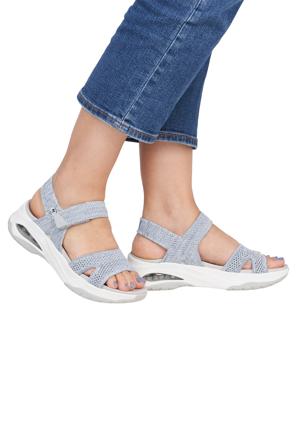 Rieker Sport Trekkingsandale - blau