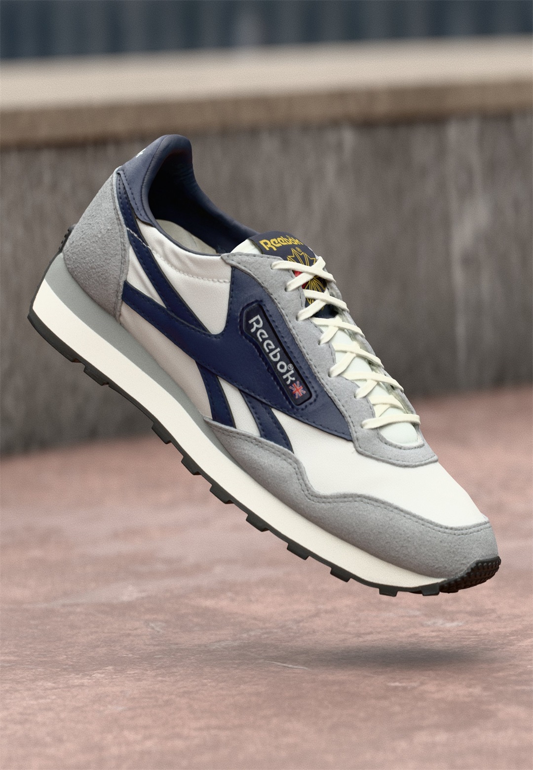 Reebok Classic AZTEC II UNISEX - Sneaker low - grey 3/chalk/vector navy/grau