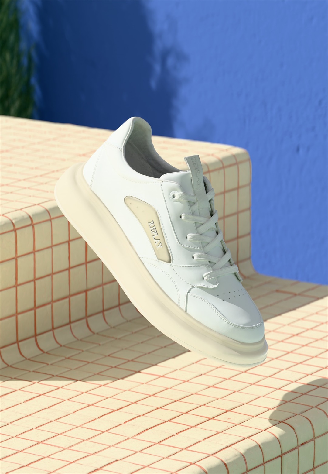 Replay GLAX CLEAR - Sneaker low - white/weiß