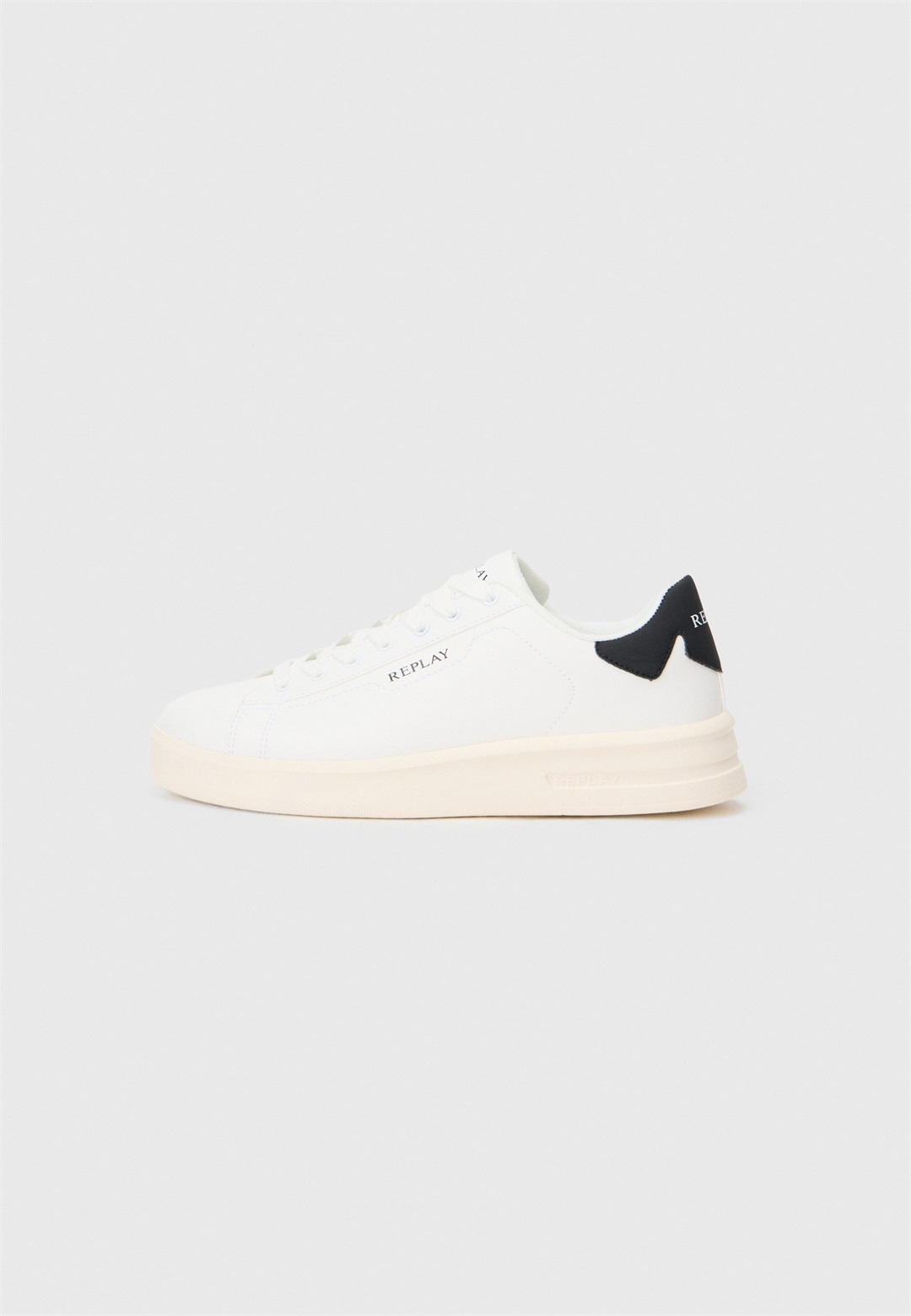 Replay UNIVERSITY - Sneaker low - white/black/weiß