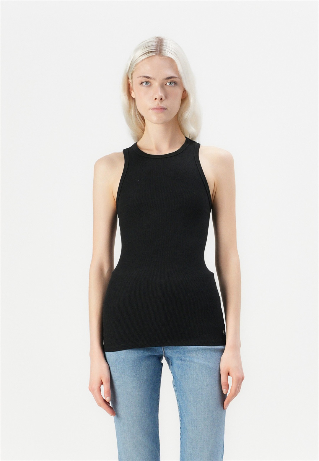 Replay Top - black/schwarz