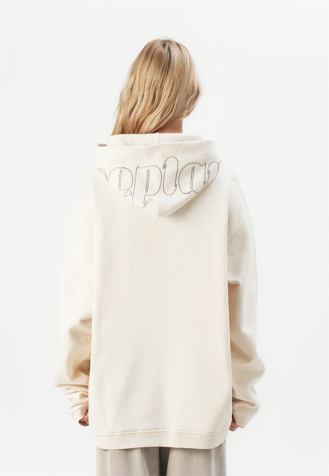 Replay Kapuzenpullover - winter white/beige