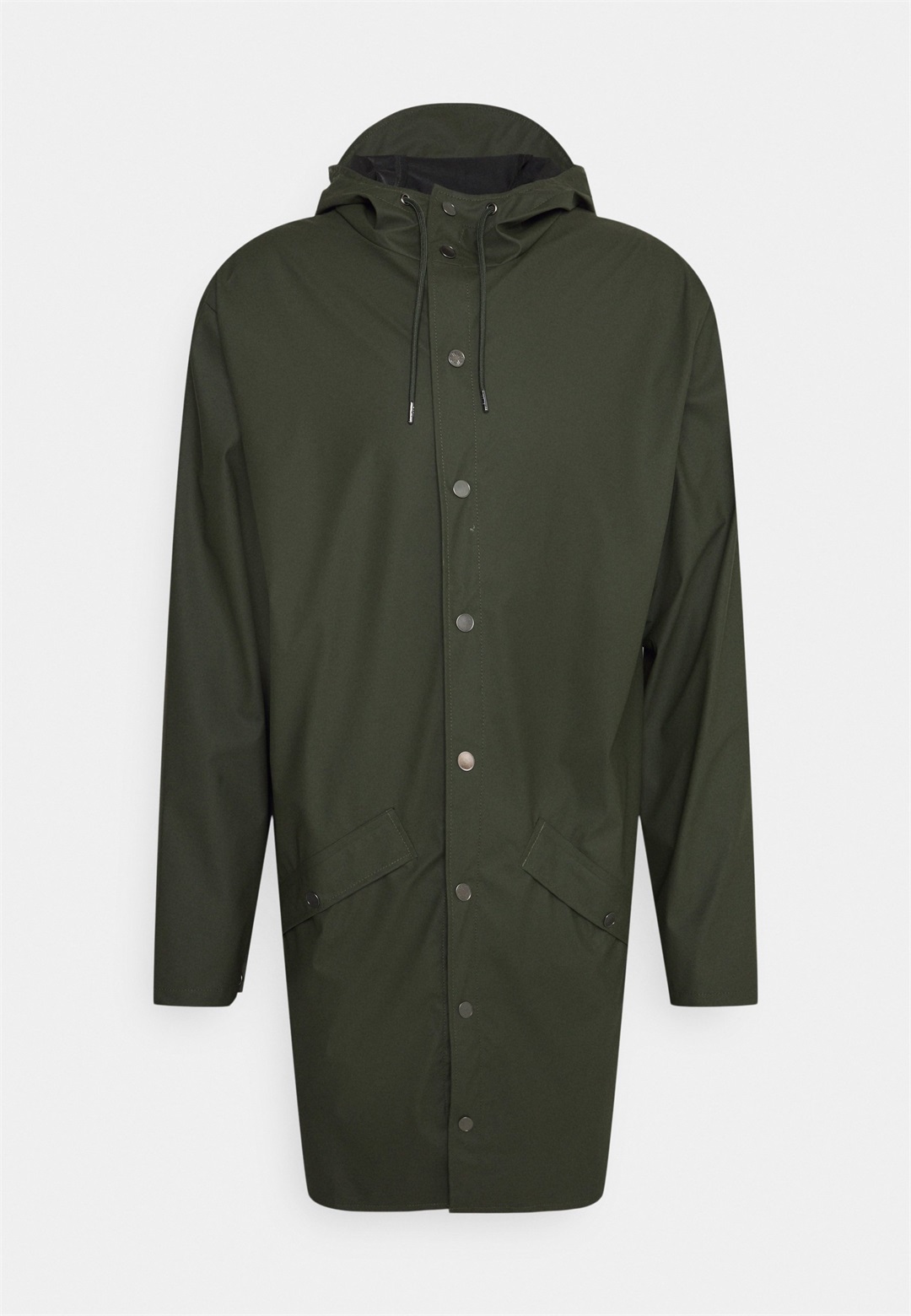 Rains LONG JACKET UNISEX - Parka - green/dunkelgrün
