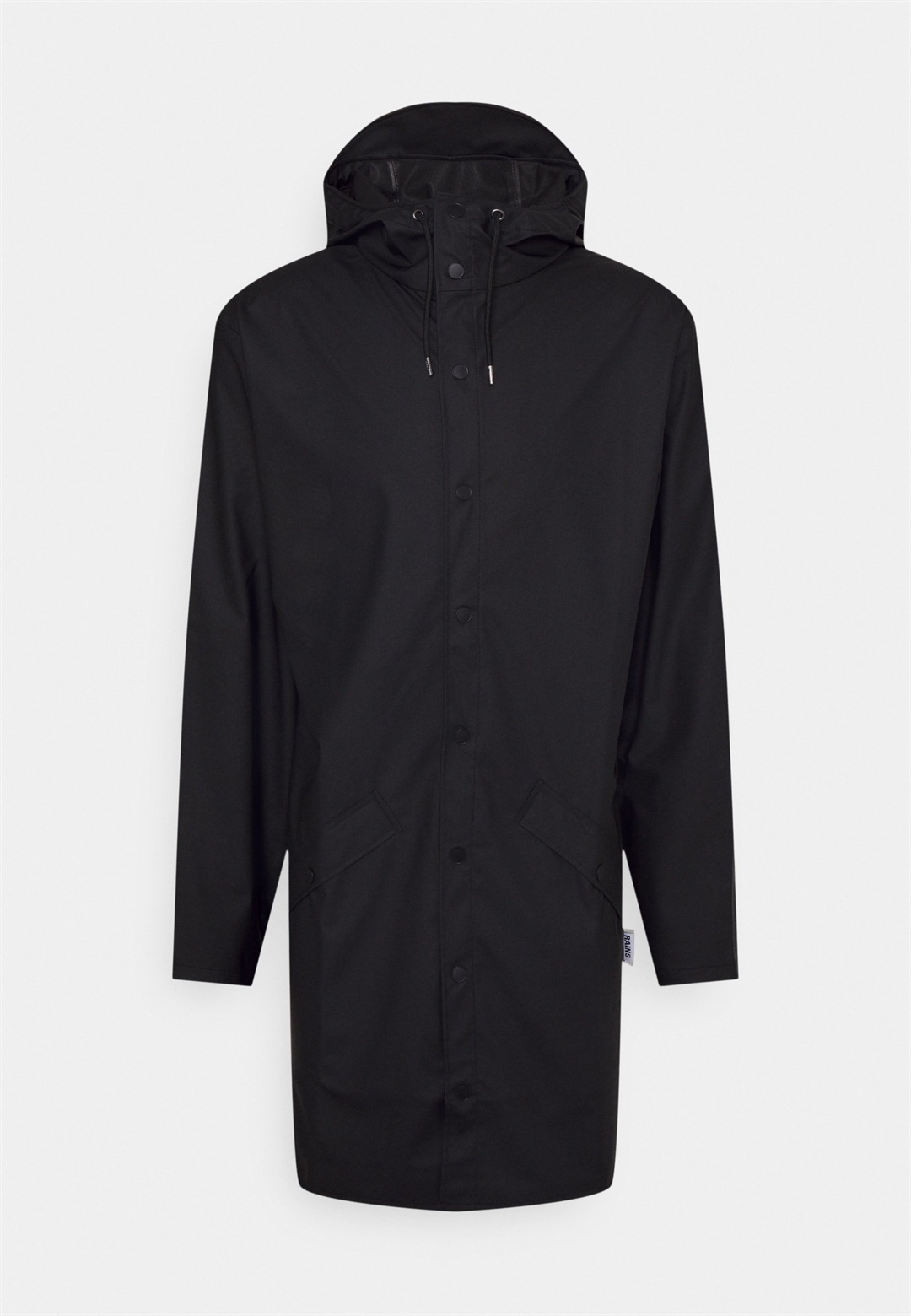 Rains LONG JACKET UNISEX - Parka - black/schwarz