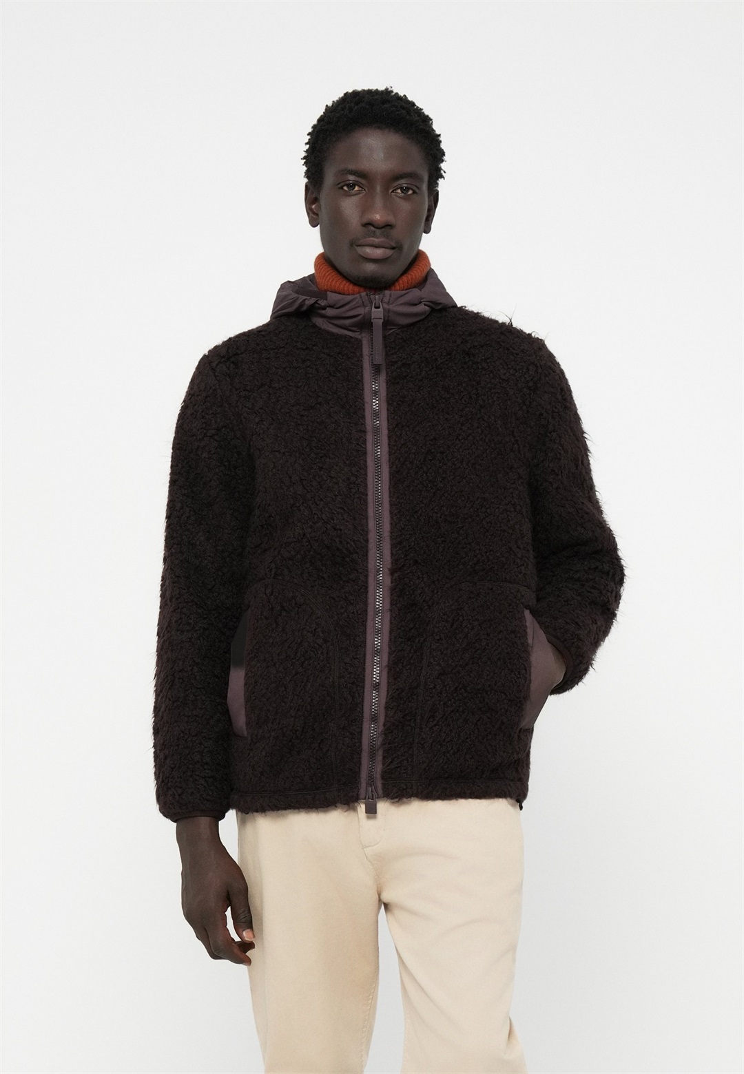 Rains TRIKALA VISION FLEECE JACKET UNISEX - Fleecejacke - depth/bordeaux