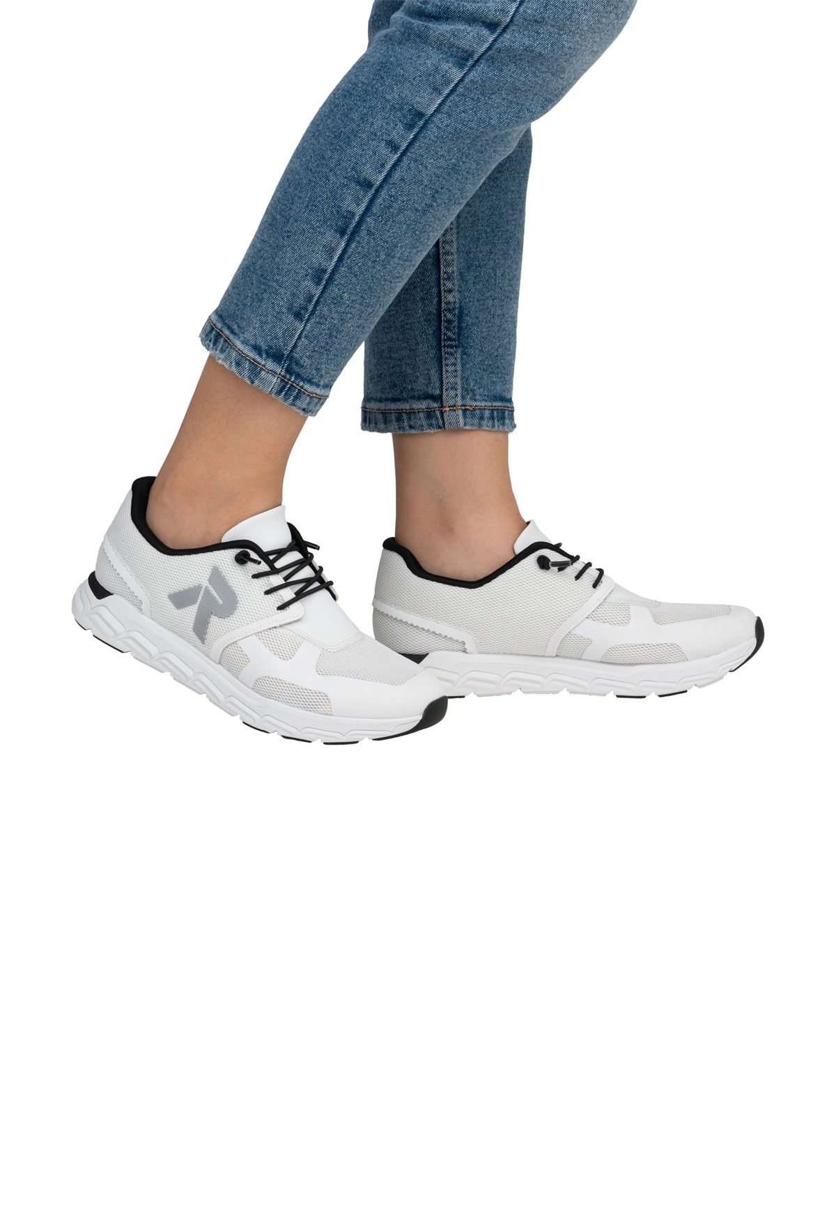 Rieker SNEAKER LOW - Sneaker low - kristallweiß/weiß